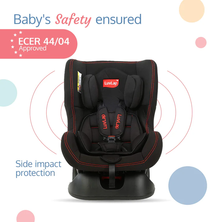 Sports Convertible Baby Car Seat In Black Color