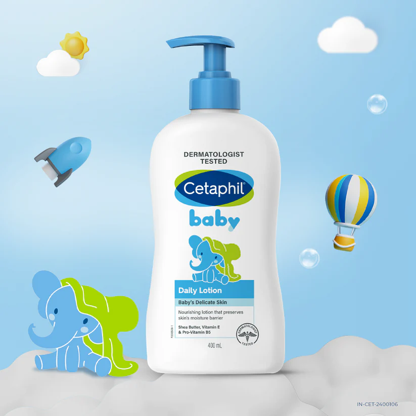 Cetaphil Baby Daily Lotion | Dermatologist Tested