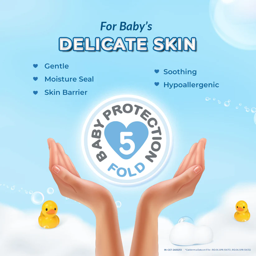 Cetaphil Baby Gentle Wash & Shampoo with Wheat Protein and Glycerin | Dermatologist Tested