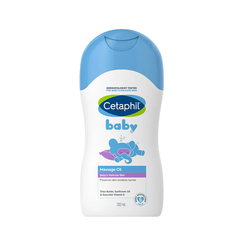 Cetaphil Baby Massage Oil | Dermatologist Tested