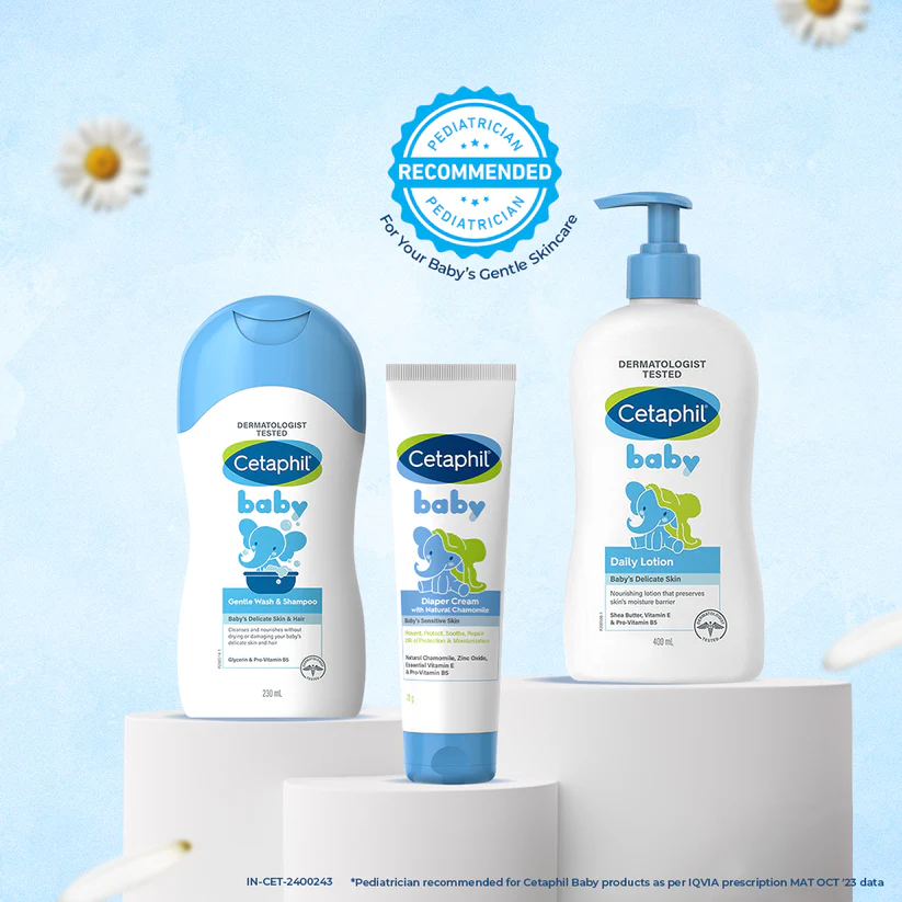 Cetaphil Baby Diaper Cream | Dermatologist Tested