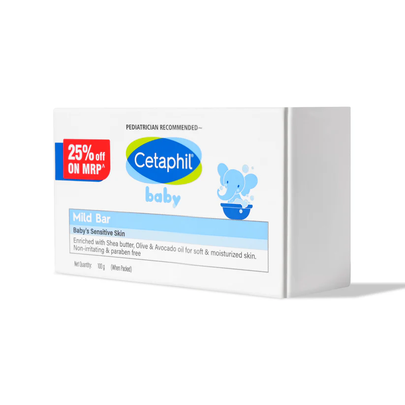 Cetaphil Baby Mild Bar - (100gm)