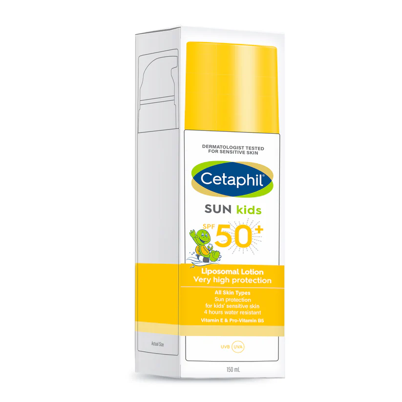 Cetaphil Sunscreen for Kids SPF 50+ | Dermatologist Tested