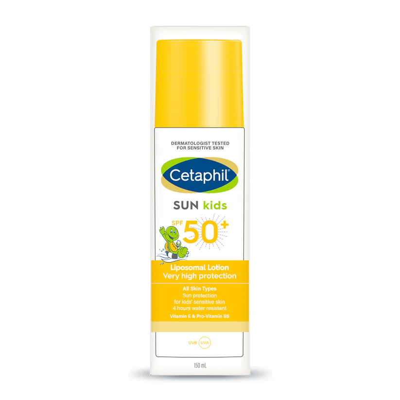 Cetaphil Sunscreen for Kids SPF 50+ | Dermatologist Tested