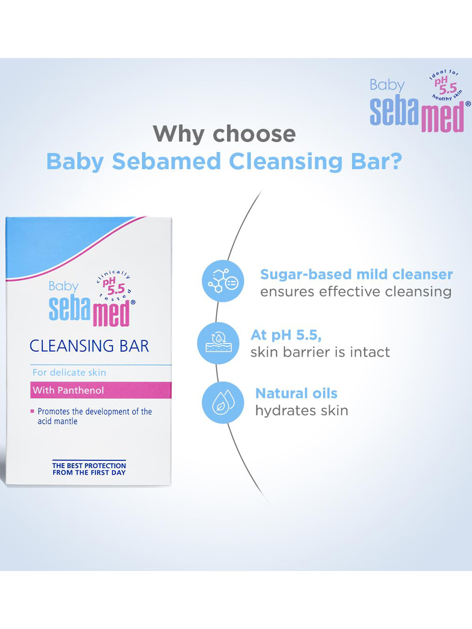 Sebamed Baby Cleansing Bar - (150 GRAM)