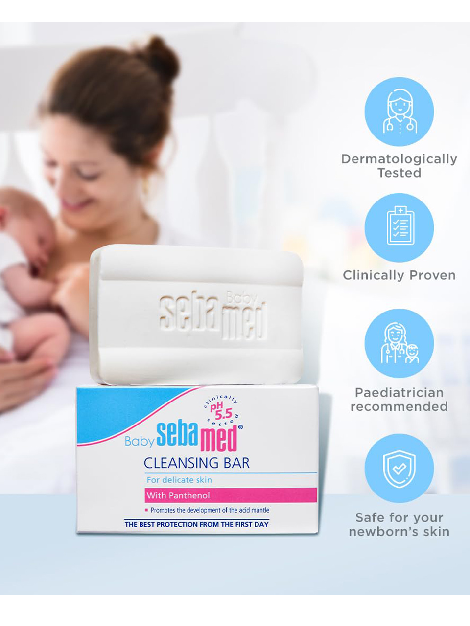 Sebamed Baby Cleansing Bar - (150 GRAM)