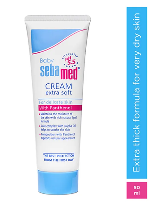 Sebamed Baby Cream Extra Soft | pH 5.5 | Ideal for Dry Skin | 50 ml