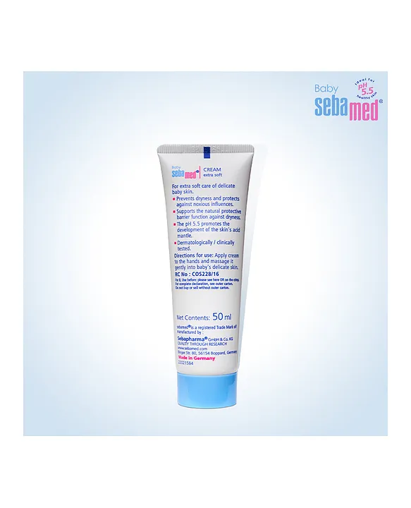 Sebamed Baby Cream Extra Soft | pH 5.5 | Ideal for Dry Skin | 50 ml