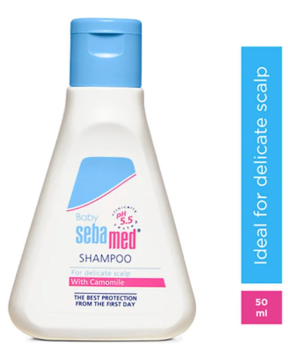 Sebamed Baby Shampoo | pH 5.5 | Ideal for Newborn's delicate scalp | No Tears | 50 ml