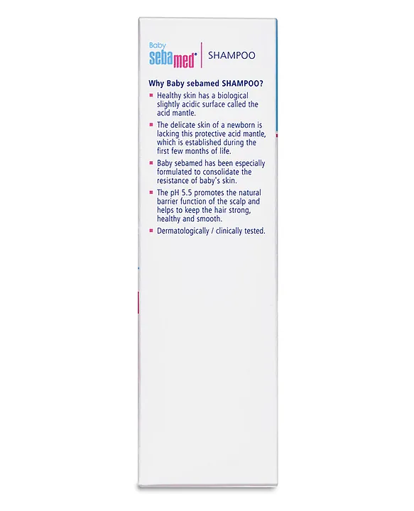 Sebamed Baby Shampoo | pH 5.5 | Ideal for Newborn's delicate scalp | No Tears | 50 ml