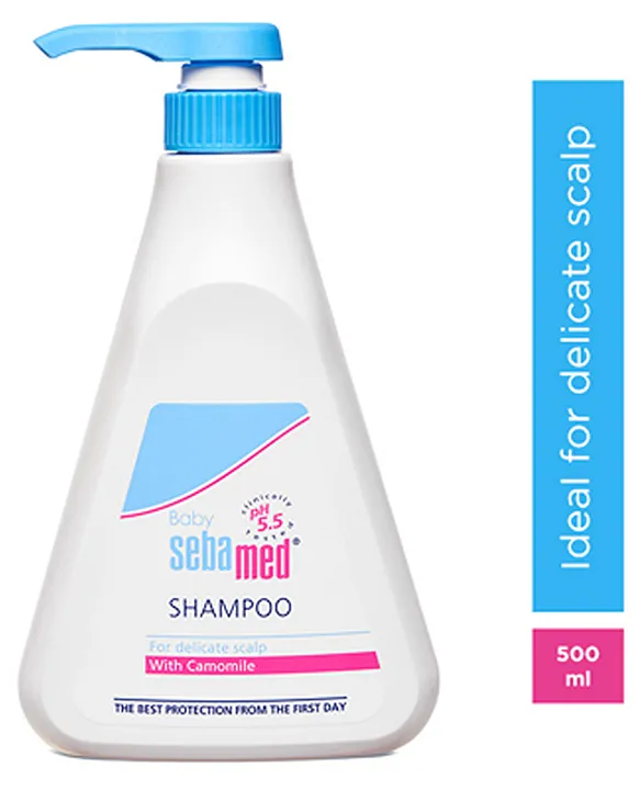 Sebamed Baby Shampoo | pH 5.5 | Ideal for Newborn's delicate scalp | No Tears | 500 ml