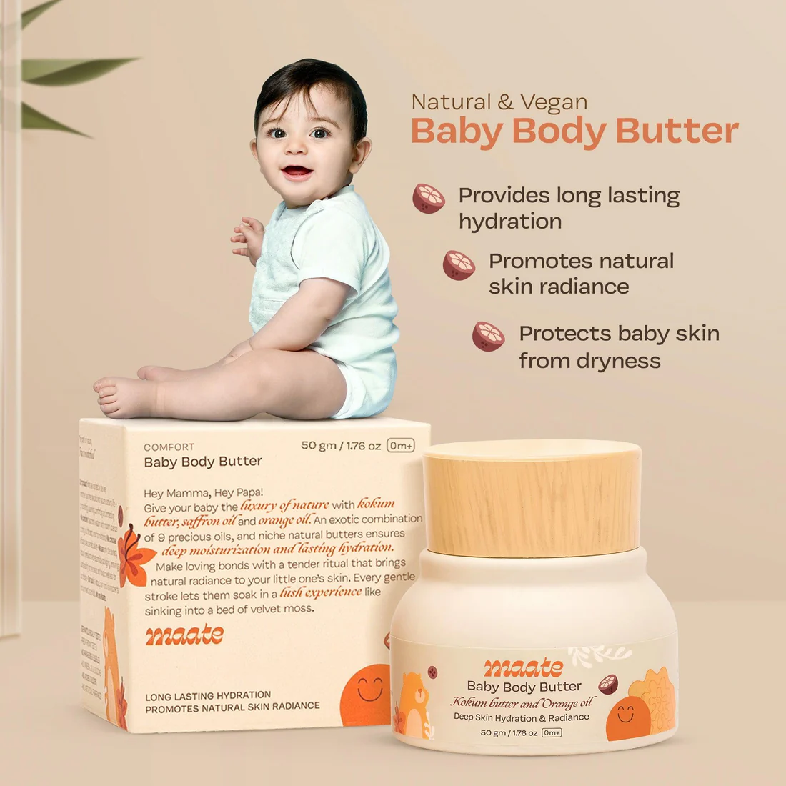 Maate Baby Body Butter - 50 Gm