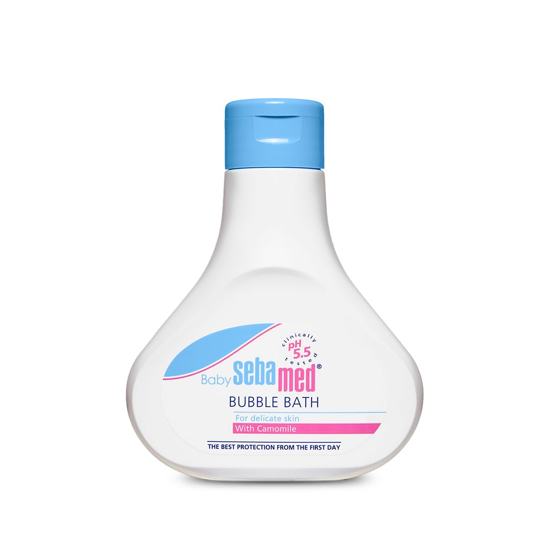 Sebamed Baby Bubble Bath| pH 5.5|With Chamomile| No Tears | 200 ml