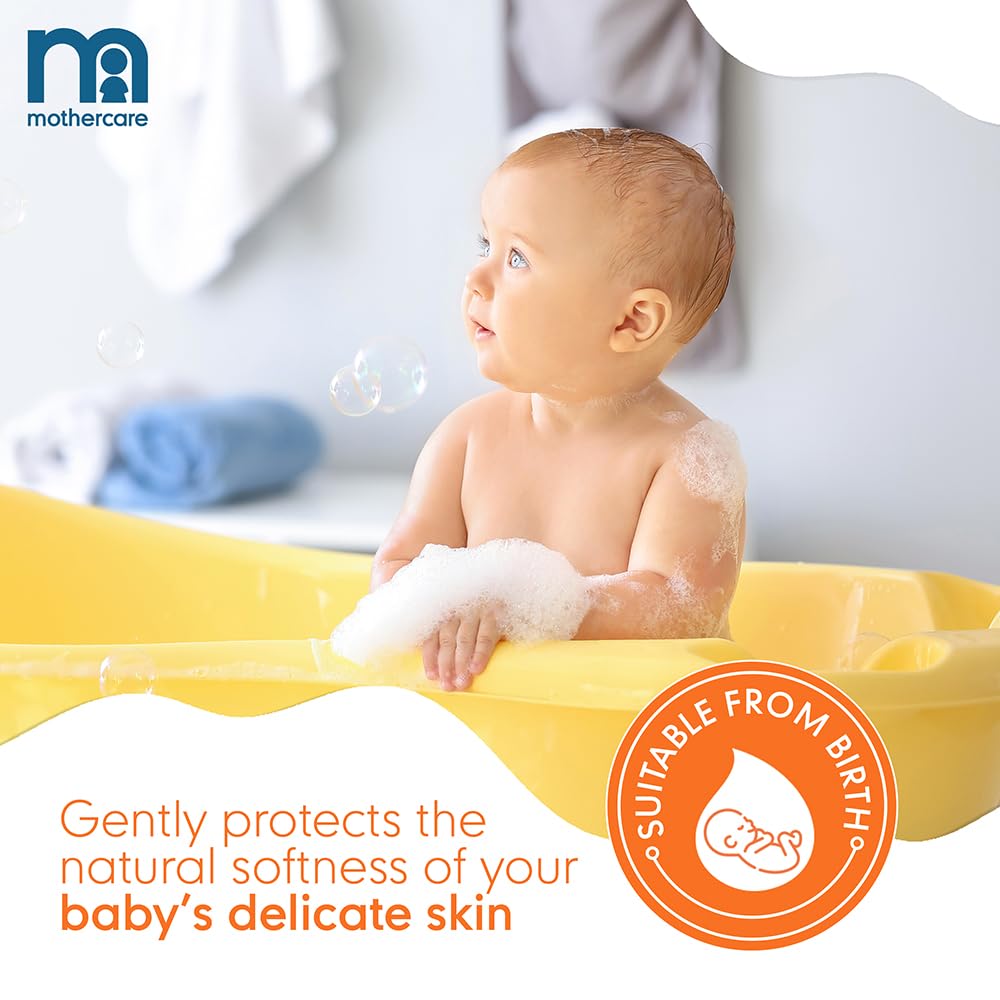 Mothercare Baby Milk Bath – Soft & Nourishing Daily Cleanse 300ML