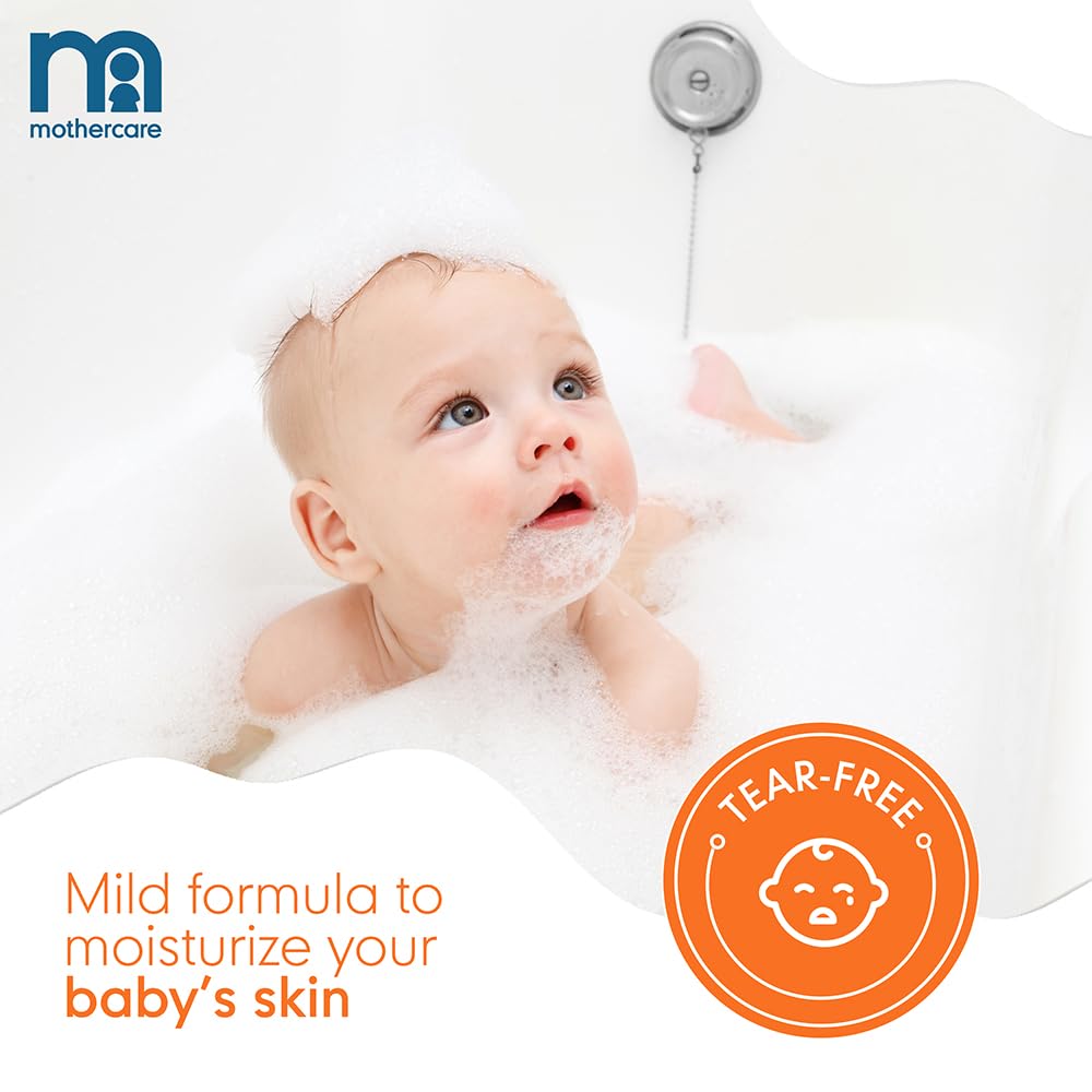 Mothercare Baby Milk Bath – Soft & Nourishing Daily Cleanse 300ML