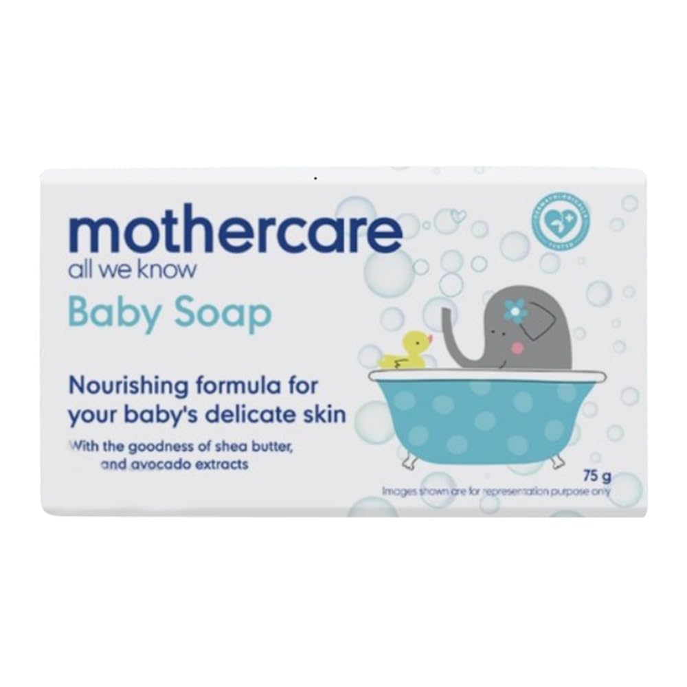 Mothercare Unisex All We Know 75G Baby Soaps - White