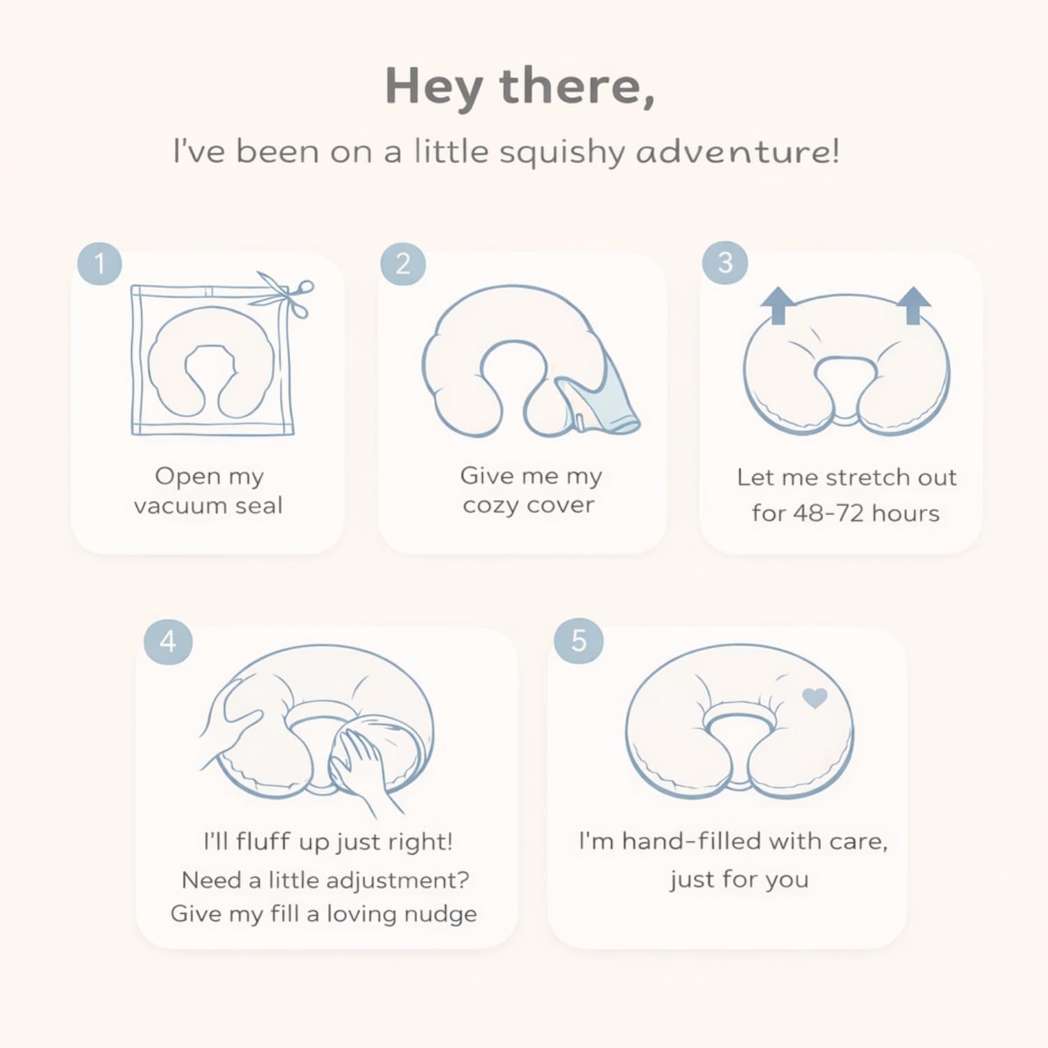 Baby Feeding Pillow for New Born Baby, Breastfeeding & Nursing Pillow with Removable Cover, Infant Support Cushion for 0–24 Months