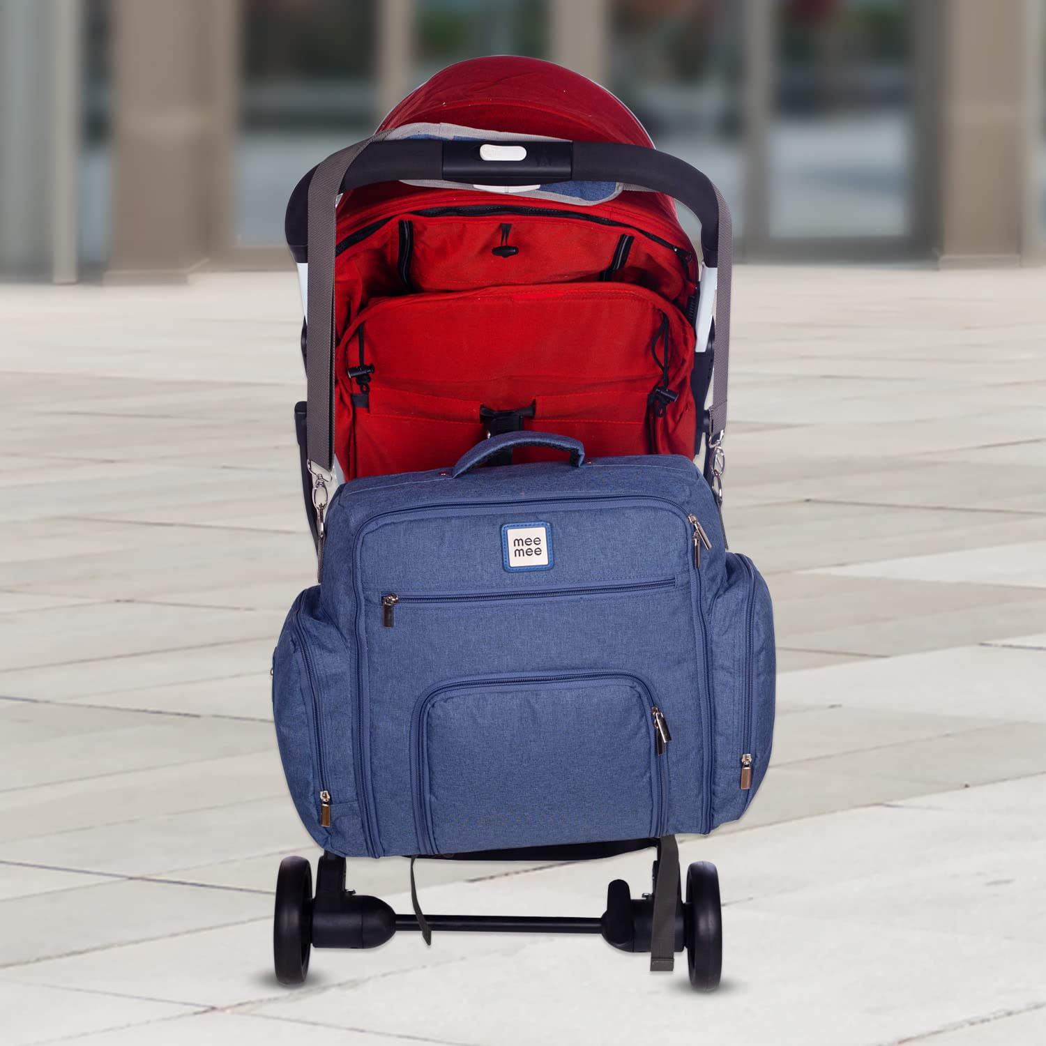 Mothers | Durable Nursing Maternity Diaper Backpack | Multifunctional Adjustable Spacious Shoulder Strap | Baby Travel Bag/Mamas Bags/Diapers Bags for Kids/Baby (Blue, Gray, Maroon, Green )