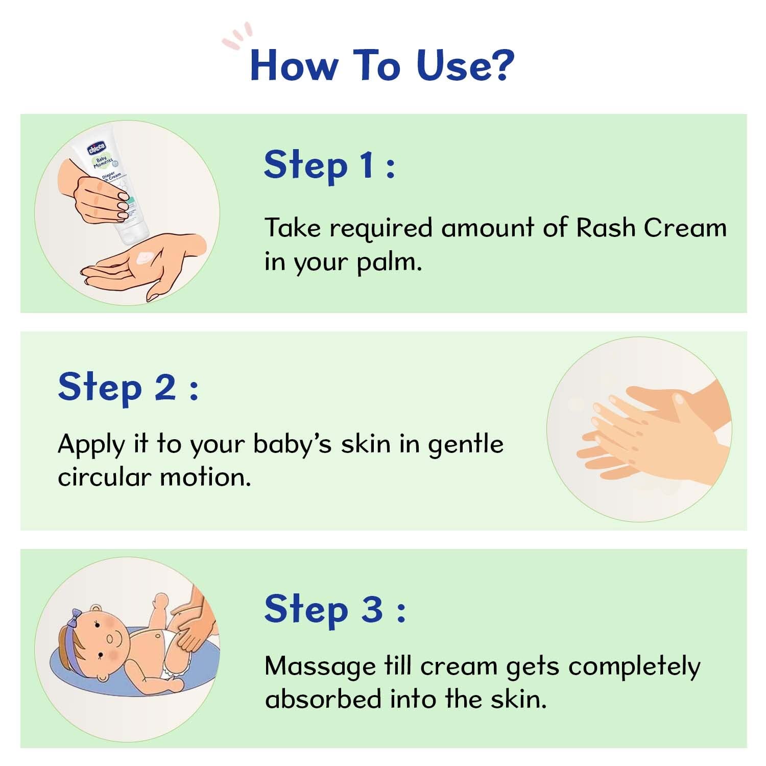 Chicco Baby Moments Diaper Rash Cream, New Advanced Triple Protection Skin Shield Formula with Natural Ingredients to Prevent Rashes & Irritation, No Phenoxyethanol & Parabens