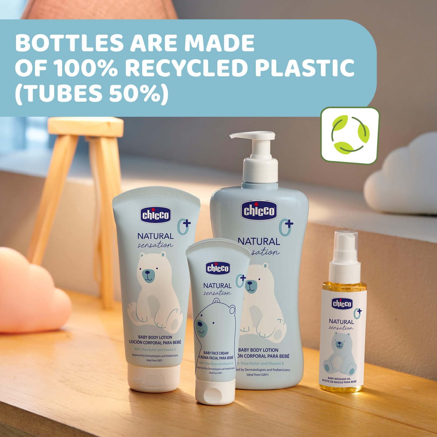 Chicco Baby Body lotion Natural Sensation 500ML